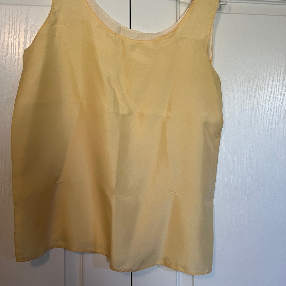 Two Silk Tank Tops - Reversible